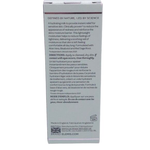 Elemis Sensitive Soothing Milk Lightweight Facial Moisturizer - Picture 4 of 7